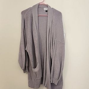 Tunic cardigan